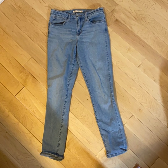 Levi Light Wash 721 Skinny Jeans - Picture 1 of 4